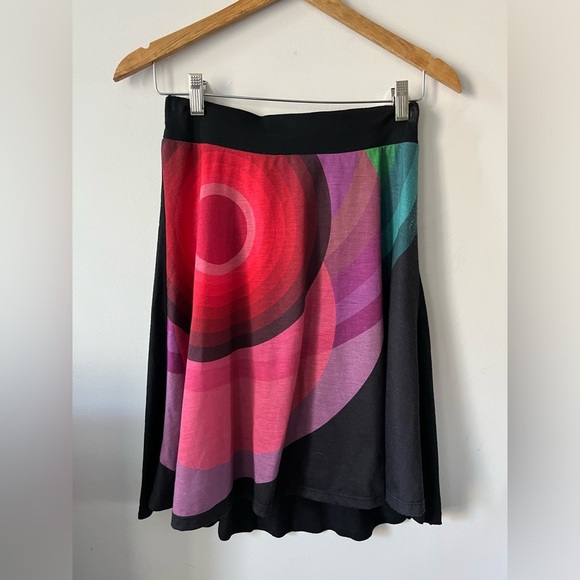 Desigual Multicolor A-Line Skirt - Picture 2 of 11